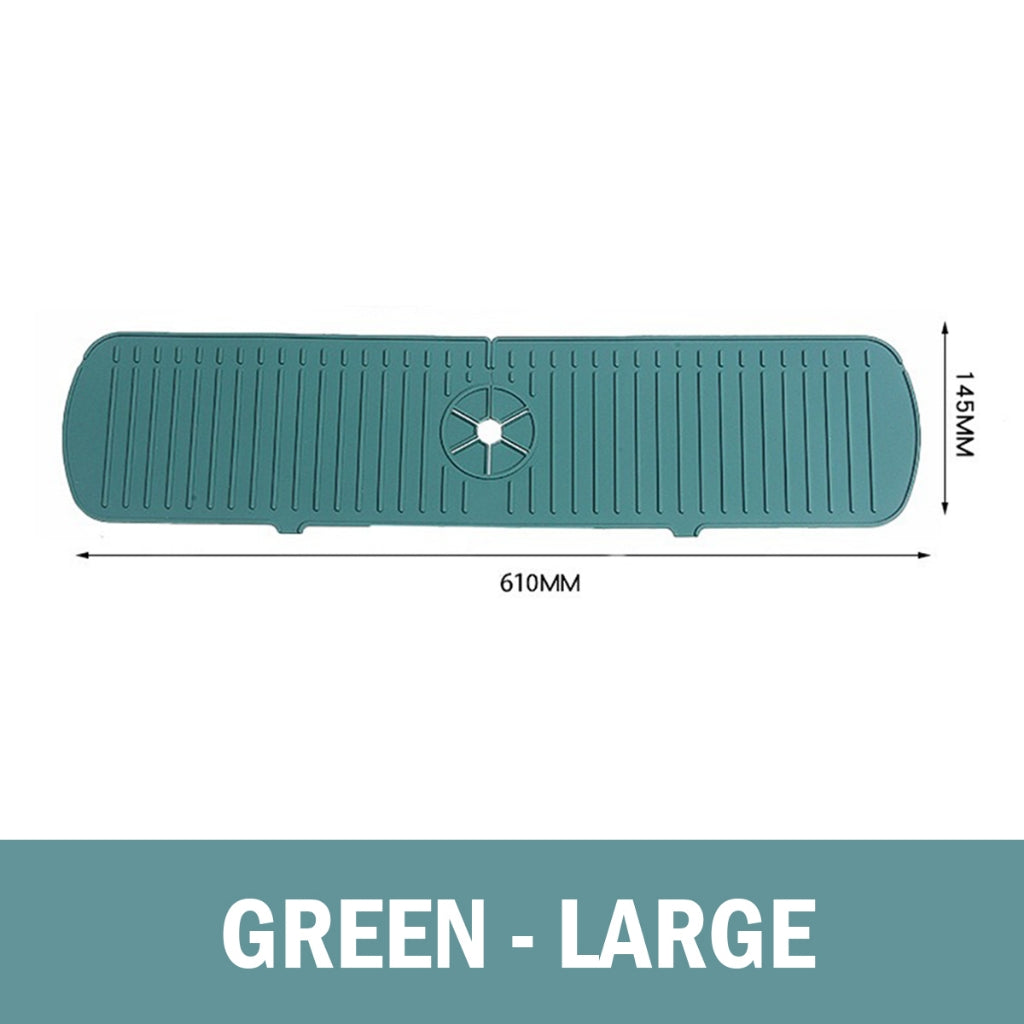 Silicone Sink Splash Guard and Faucet Mat