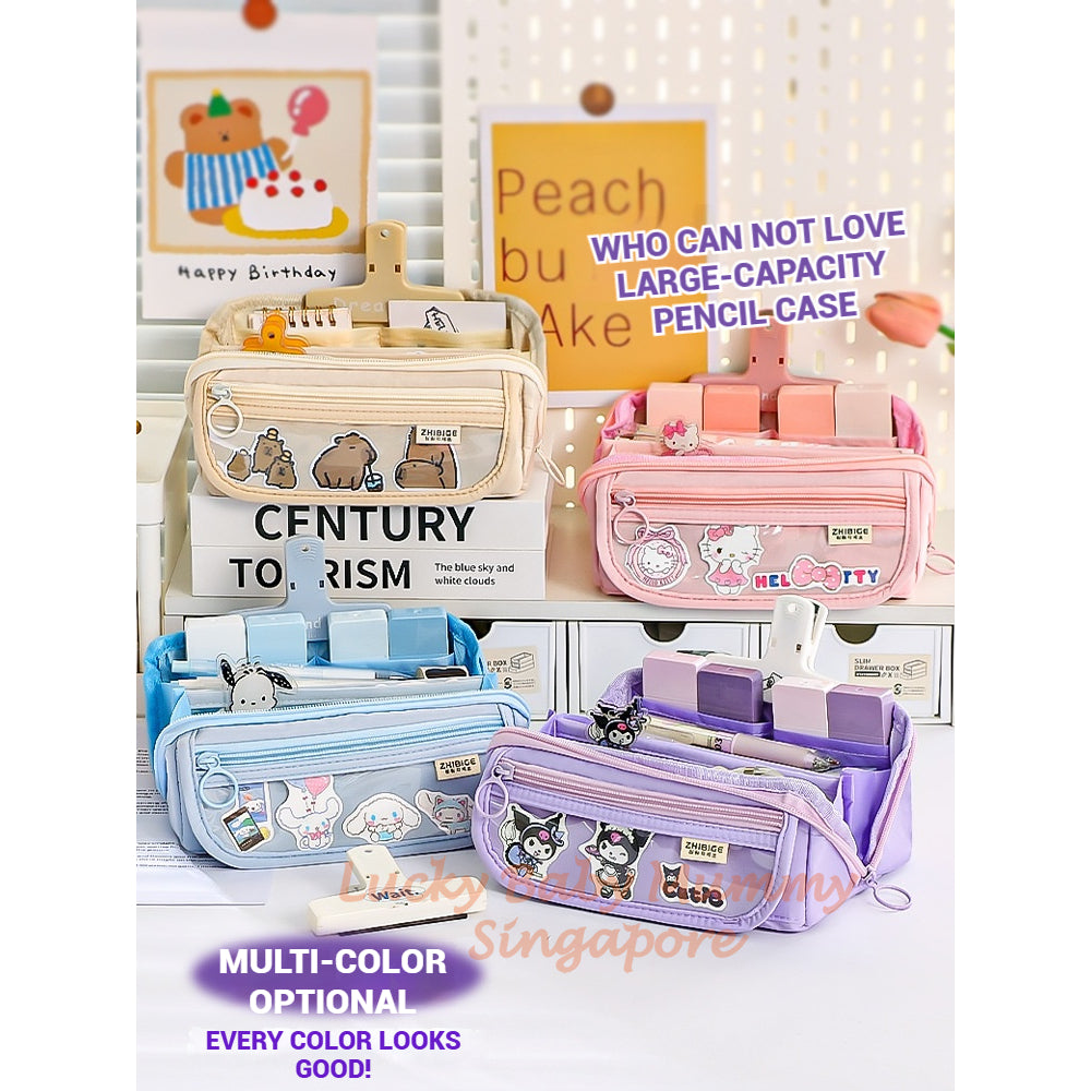 Prism Pencil Case/ 9 Layer Stationery Box/ Large Capacity Cartoon Pencil Case/ Stationery Organizer