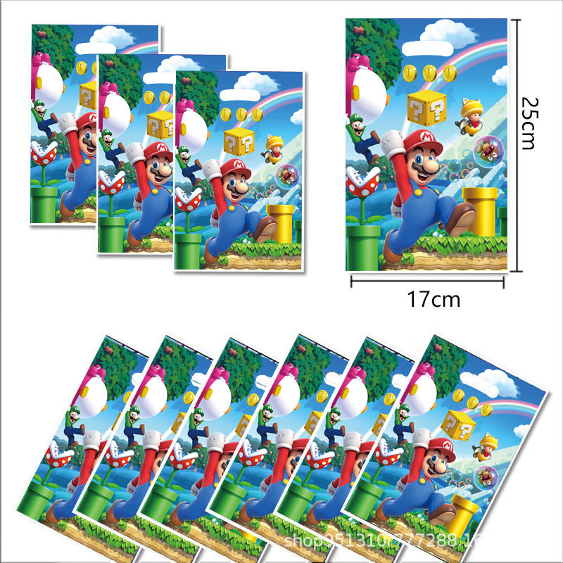 Super Mario Party Supplies / Super Mario Theme Party Decoration / Event Kit / Birthday Ornaments