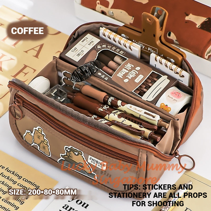 Prism Pencil Case/ 9 Layer Stationery Box/ Large Capacity Cartoon Pencil Case/ Stationery Organizer