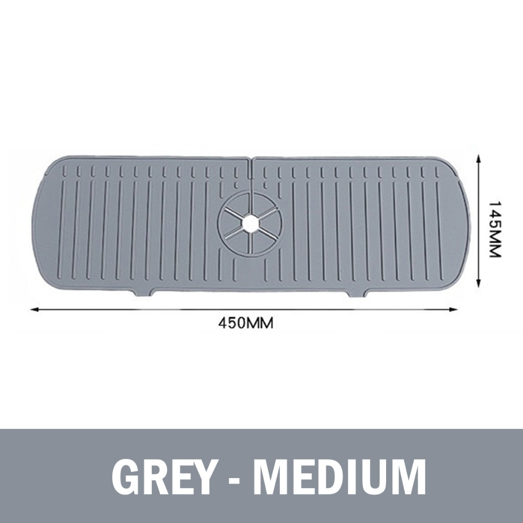 Silicone Sink Splash Guard and Faucet Mat