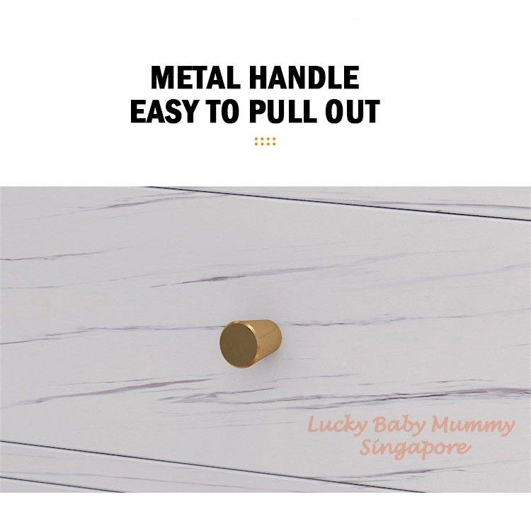 Nordic Bedside Table with Drawer