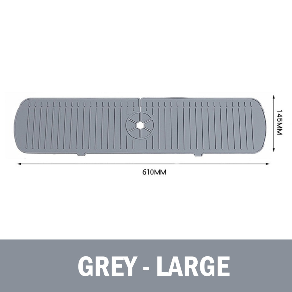 Silicone Sink Splash Guard and Faucet Mat