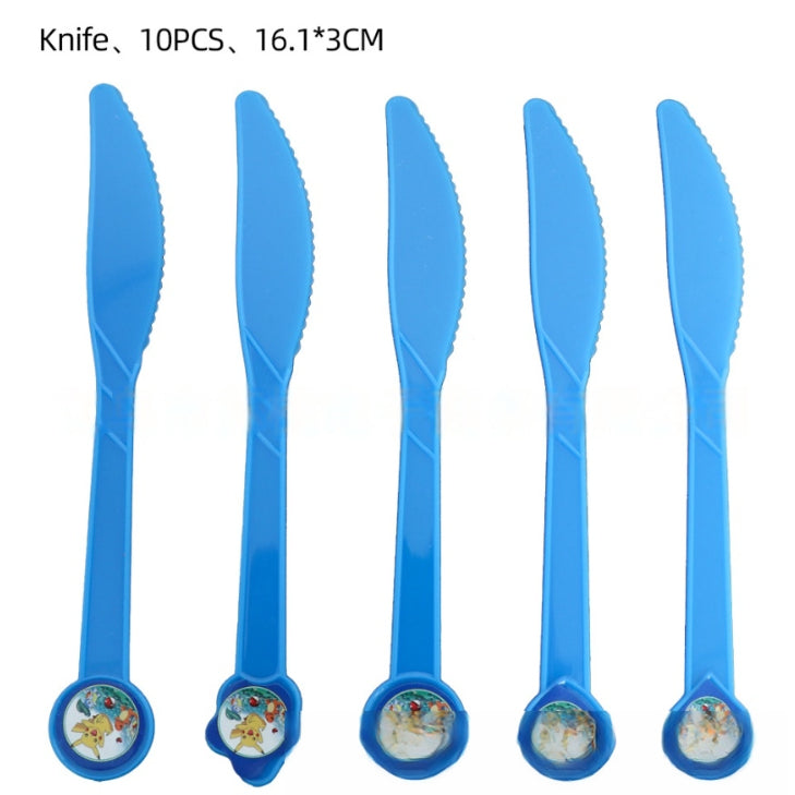 【Blue Series】Pokemon Party Supplies / Pokemon Theme Party Decoration / Event Kit / Birthday Ornament