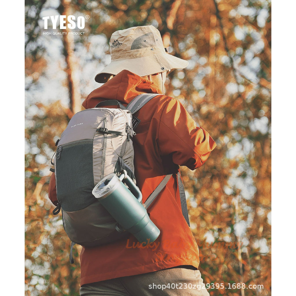 TYESO Thermal Tumbler with Handle /304 Stainless Steel Waterbottle / Flask / Cup With Straw/40oz Large Water Bottle