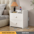 2 Drawer 32cm(White)