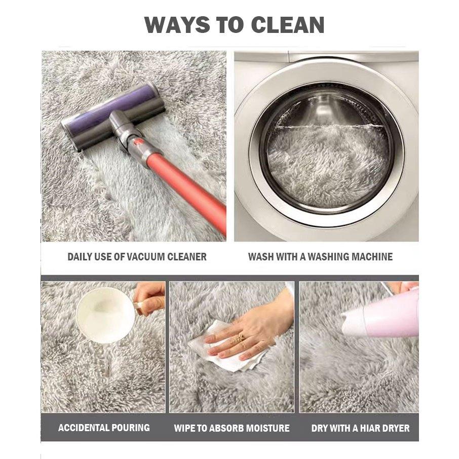 Nordic Tie Dyed Fluffy Carpet