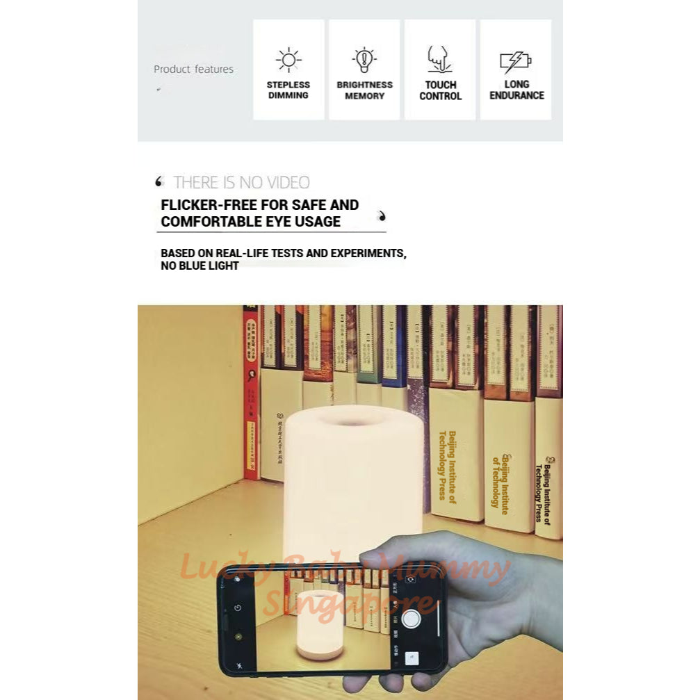 Type-C LED Light Mini Night Lamp/Light Adjustable Bedside Lamp/Study&Sleeping Lamp