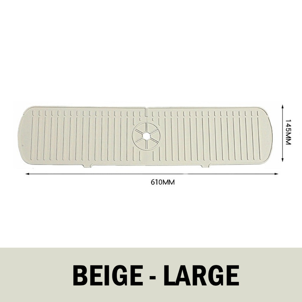 Silicone Sink Splash Guard and Faucet Mat