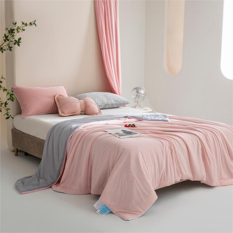 Class A Cooling Silk Summer Blanket/Washable Ice Silk Summer Quilt/Cotton Quilt Suitable For Summer