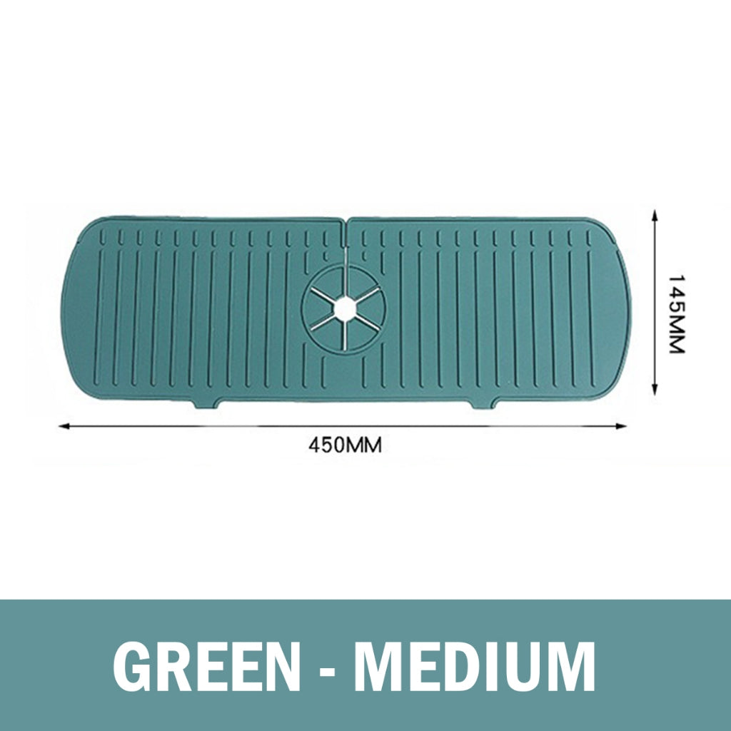 Silicone Sink Splash Guard and Faucet Mat