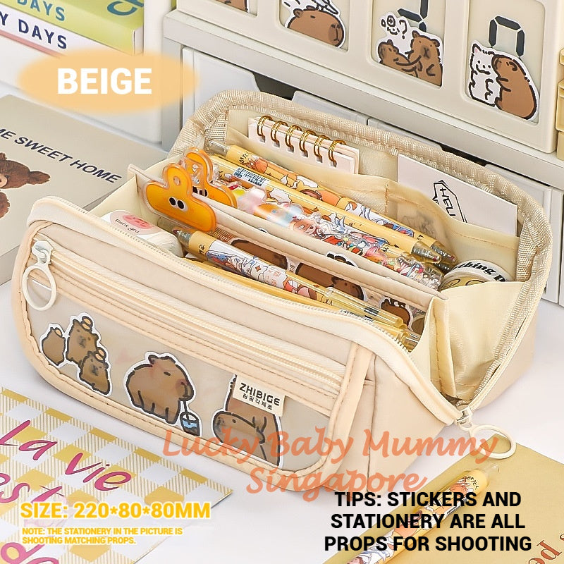 Prism Pencil Case/ 9 Layer Stationery Box/ Large Capacity Cartoon Pencil Case/ Stationery Organizer