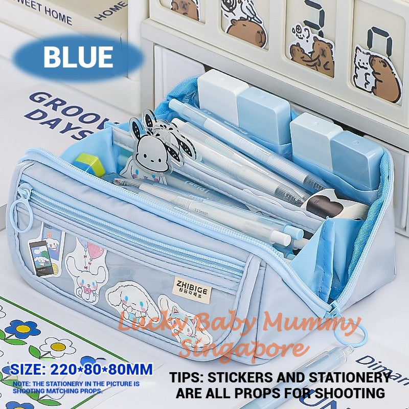 Prism Pencil Case/ 9 Layer Stationery Box/ Large Capacity Cartoon Pencil Case/ Stationery Organizer