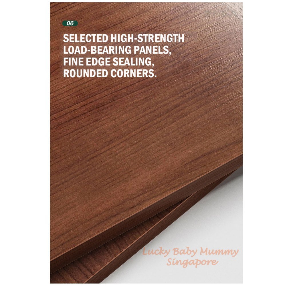 Steel Wood Bookshelf Wall Trapezoid Storage Rack