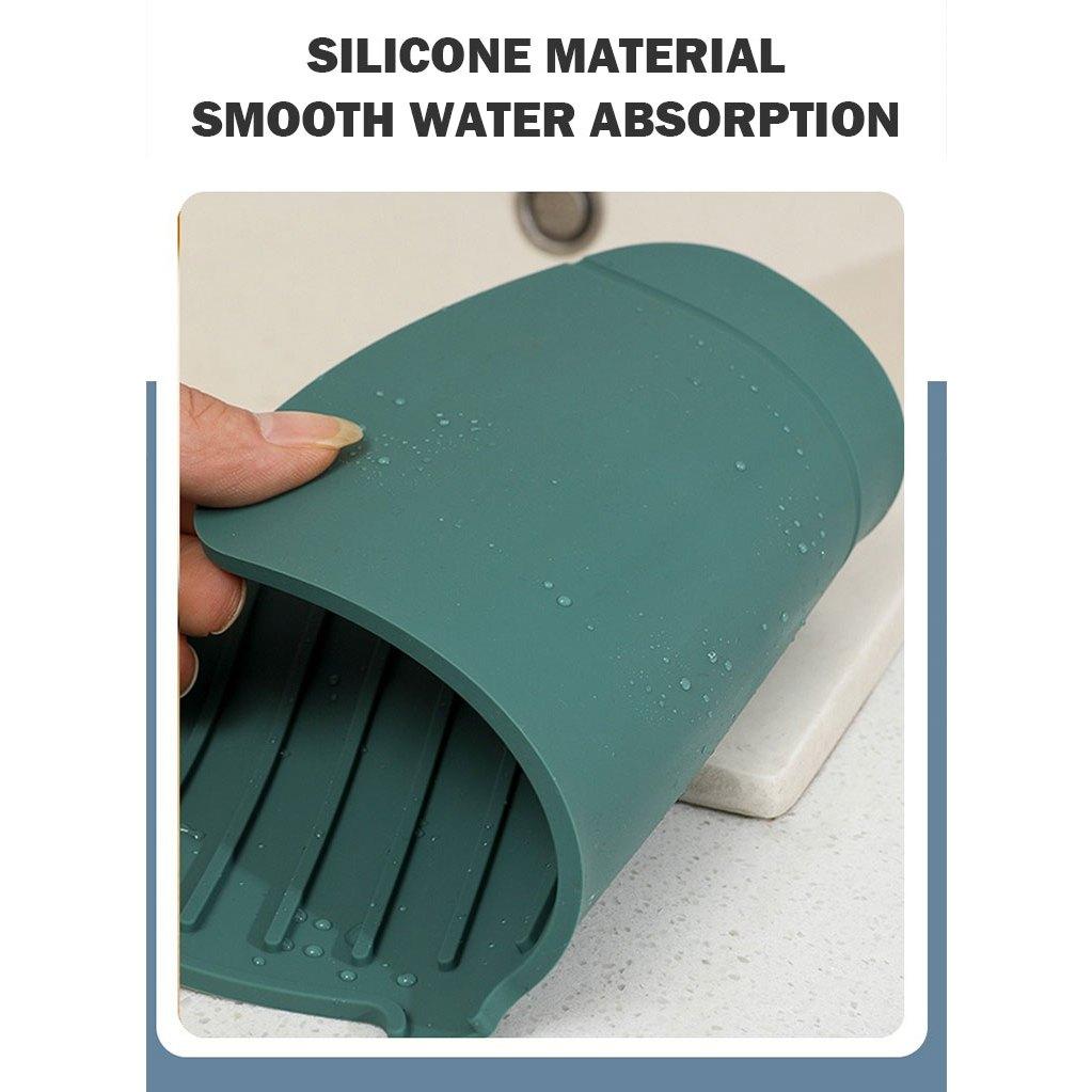 Silicone Sink Splash Guard and Faucet Mat