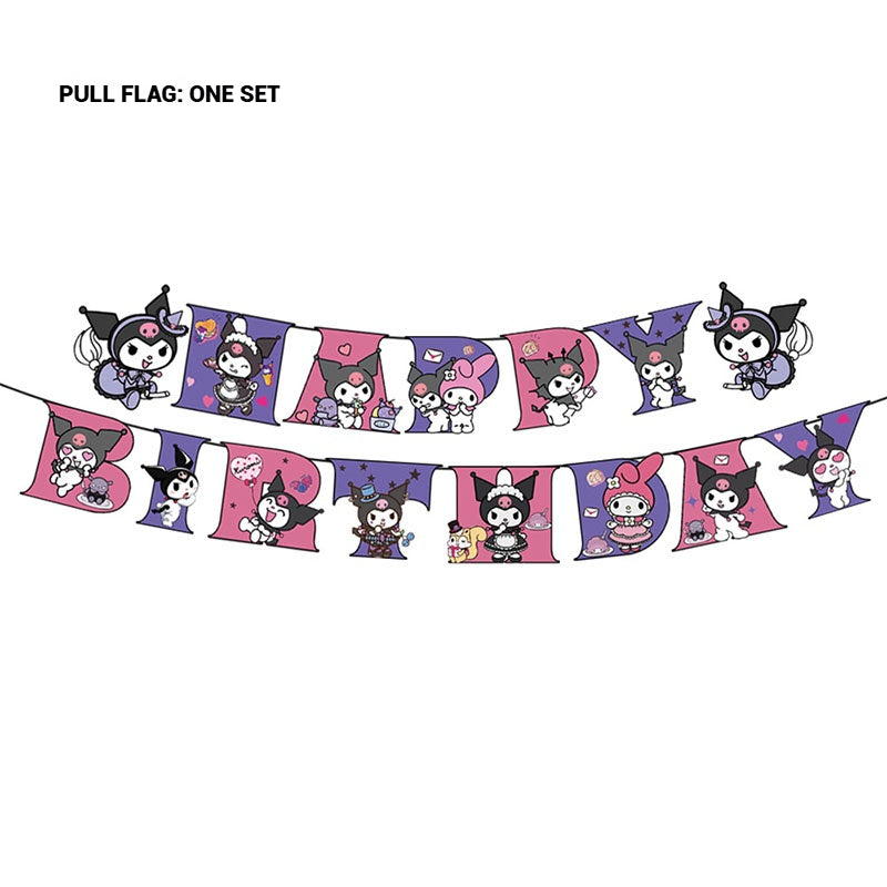 Kuromi Party Supplies / Kuromi Theme Party Decoration / Party And Event Kit / Birthday Ornaments