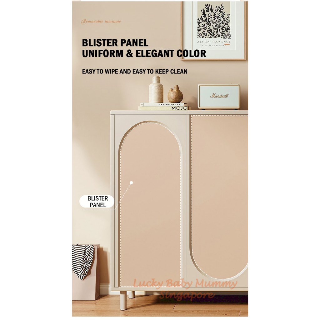 Minimalist Romantic Shoe Cabinet