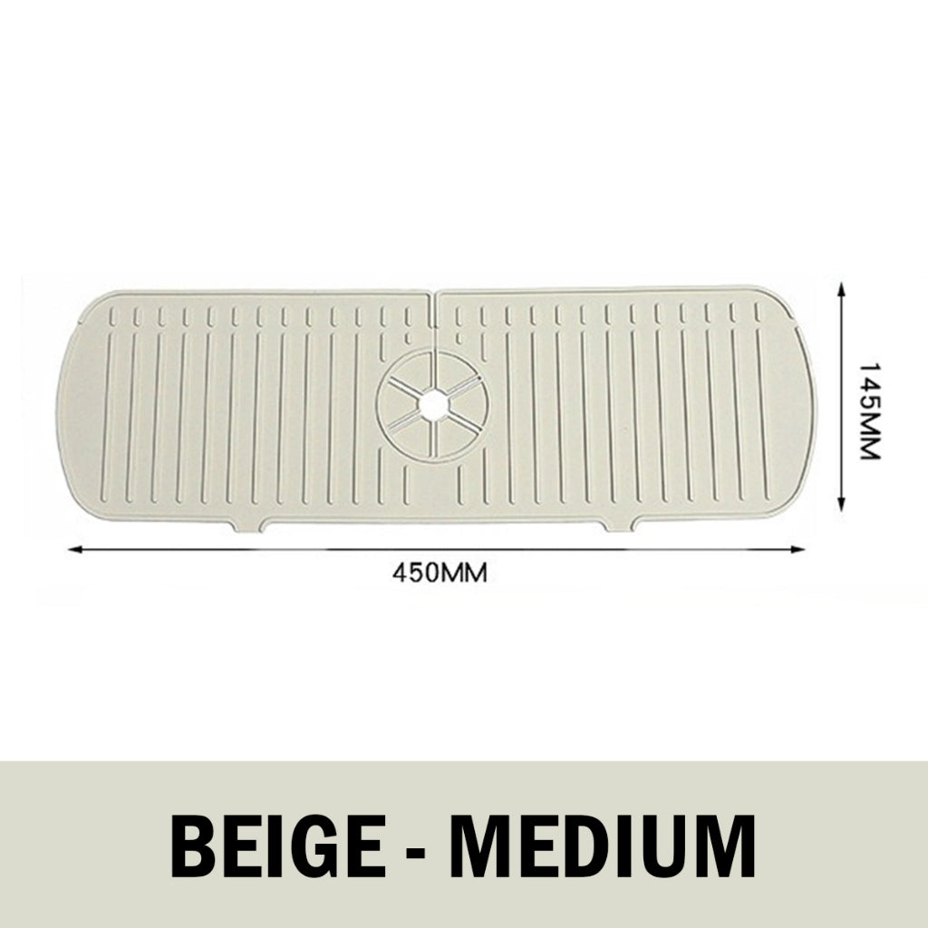 Silicone Sink Splash Guard and Faucet Mat