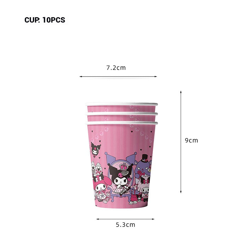 Kuromi Party Supplies / Kuromi Theme Party Decoration / Party And Event Kit / Birthday Ornaments