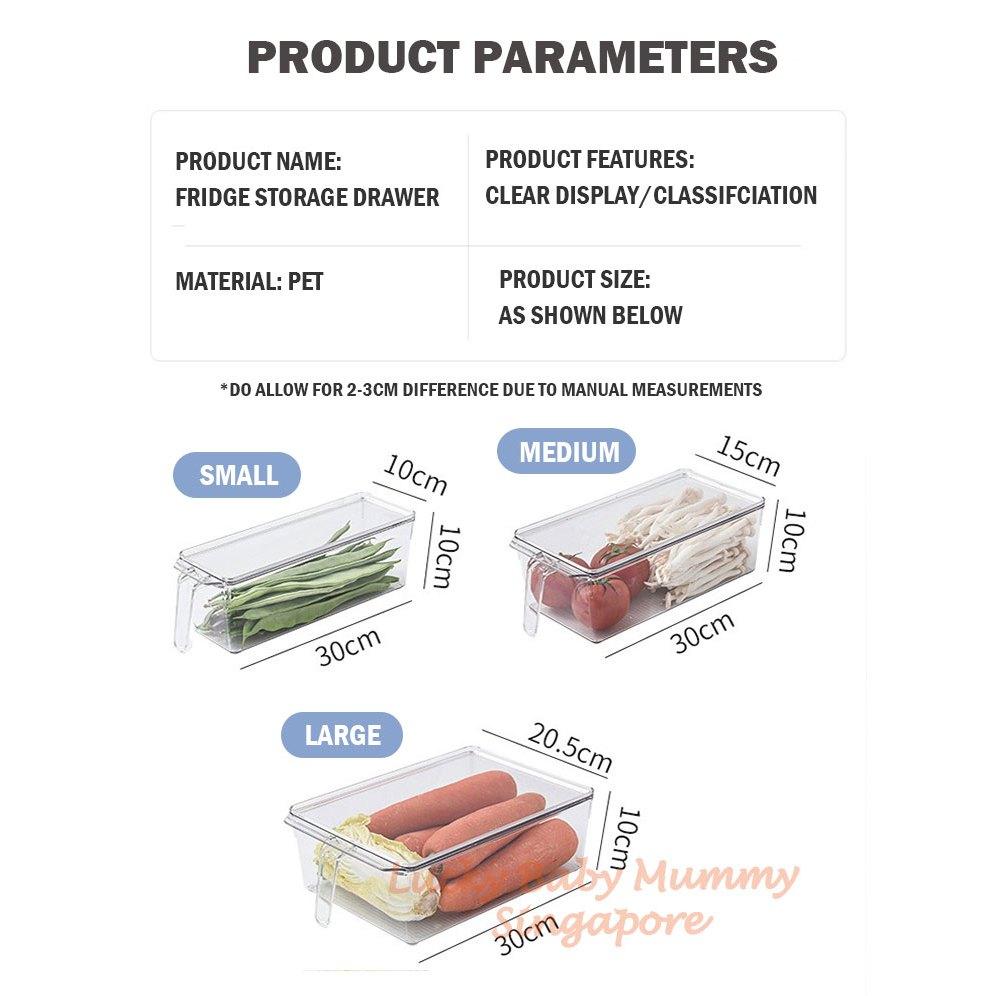 Stackable Fridge Storage Drawer