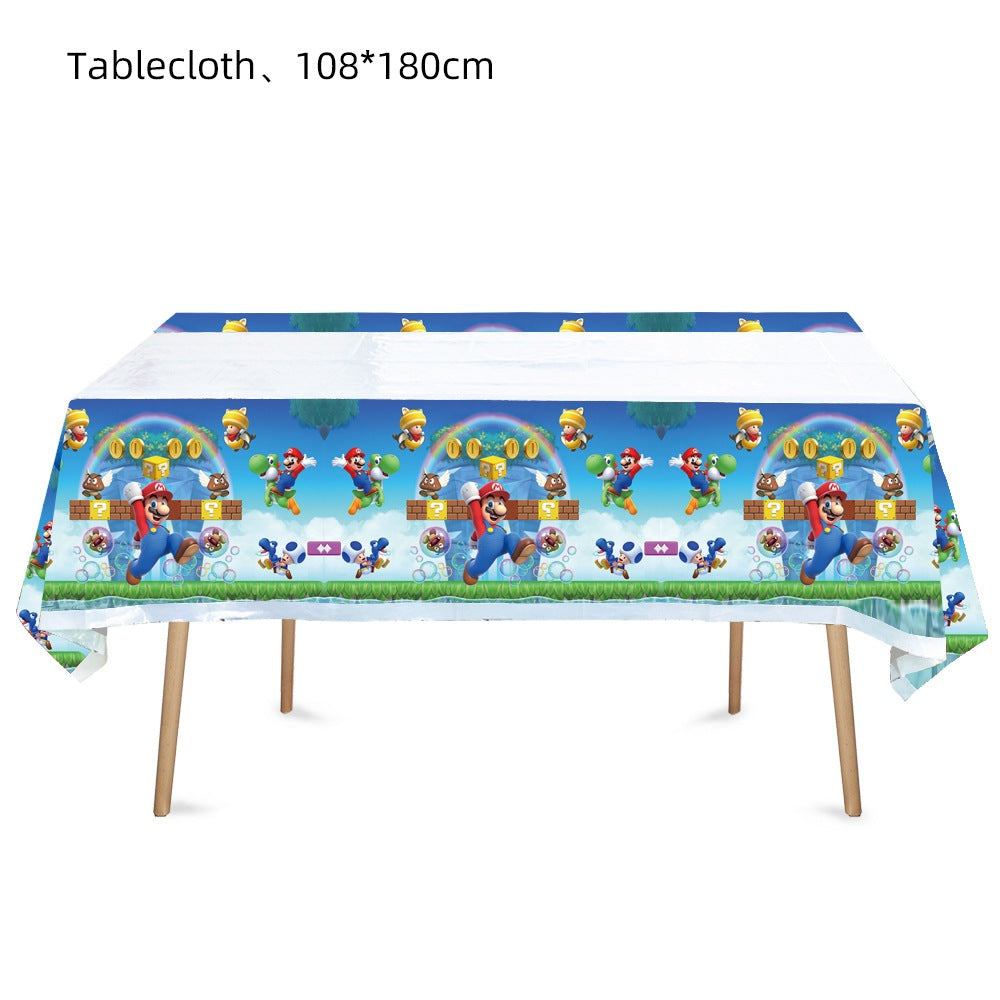 Super Mario Party Supplies / Super Mario Theme Party Decoration / Event Kit / Birthday Ornaments