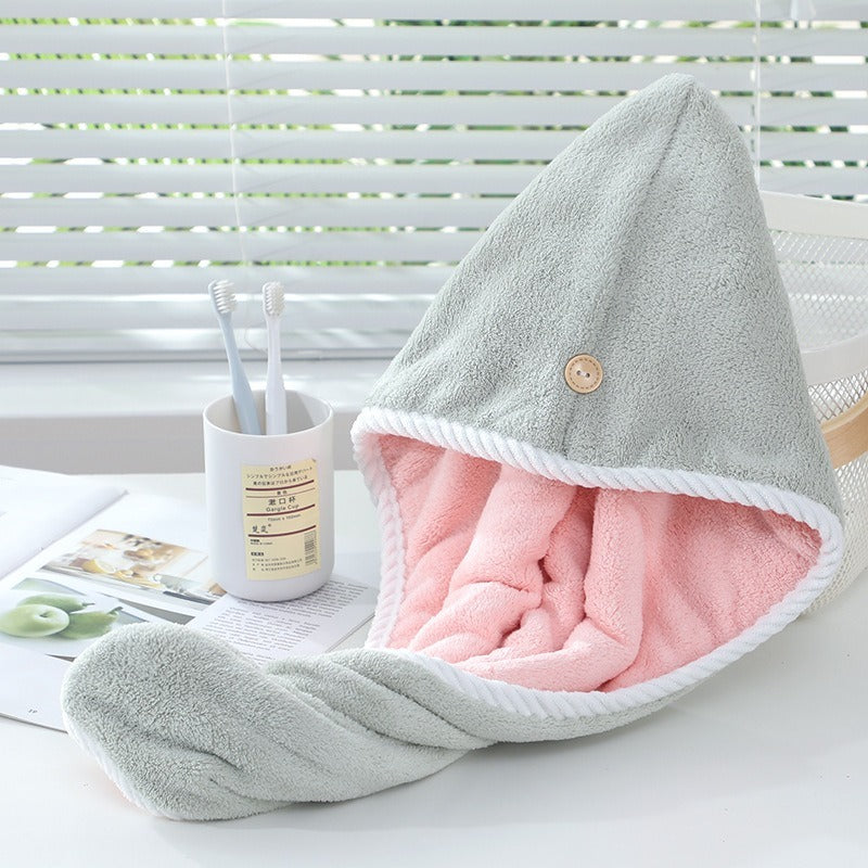 Hair Drying Towel Cap