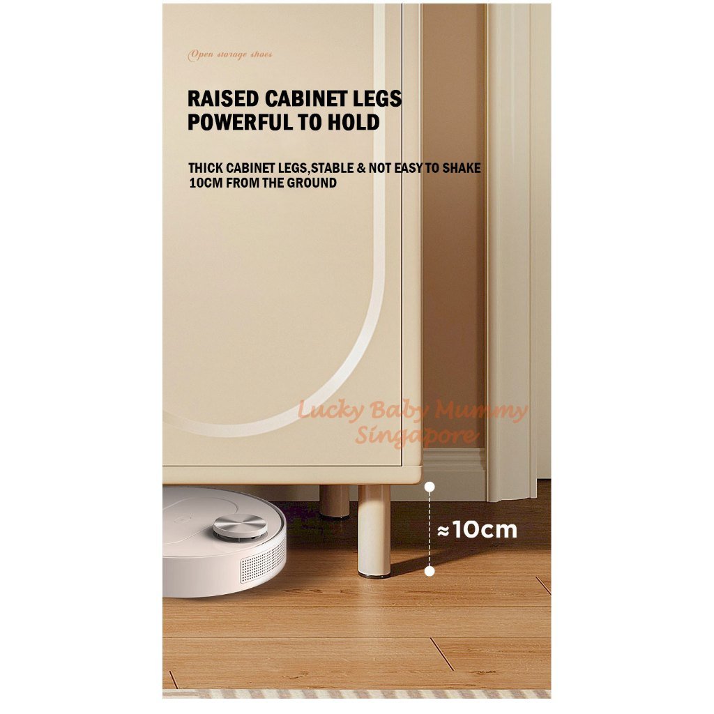 Minimalist Romantic Shoe Cabinet