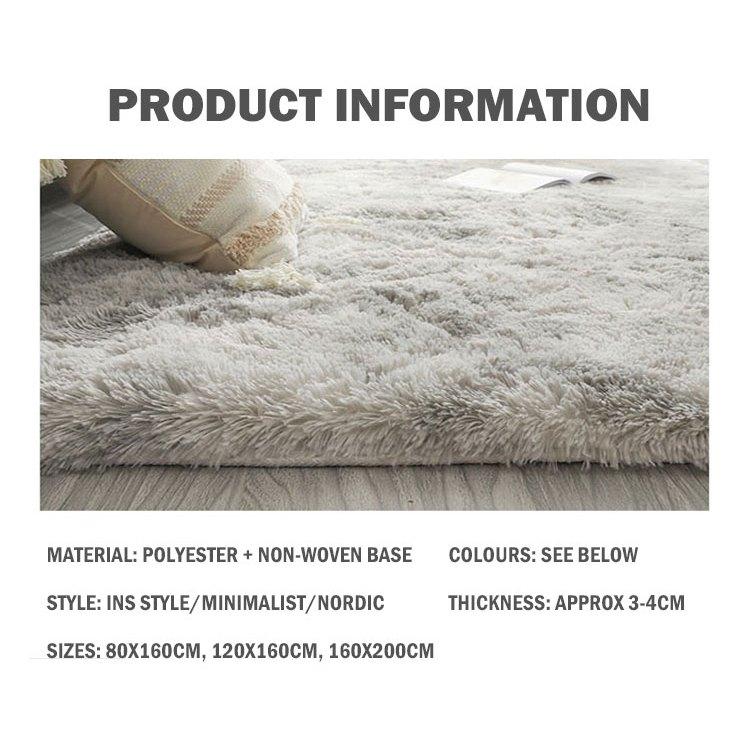 Nordic Tie Dyed Fluffy Carpet