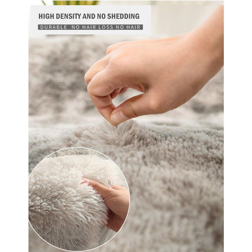 Nordic Tie Dyed Fluffy Carpet