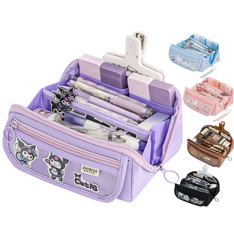 Prism Pencil Case/ 9 Layer Stationery Box/ Large Capacity Cartoon Pencil Case/ Stationery Organizer