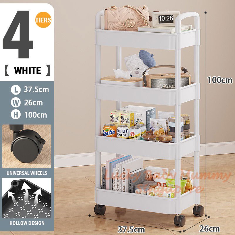 Storage Trolley with Handle