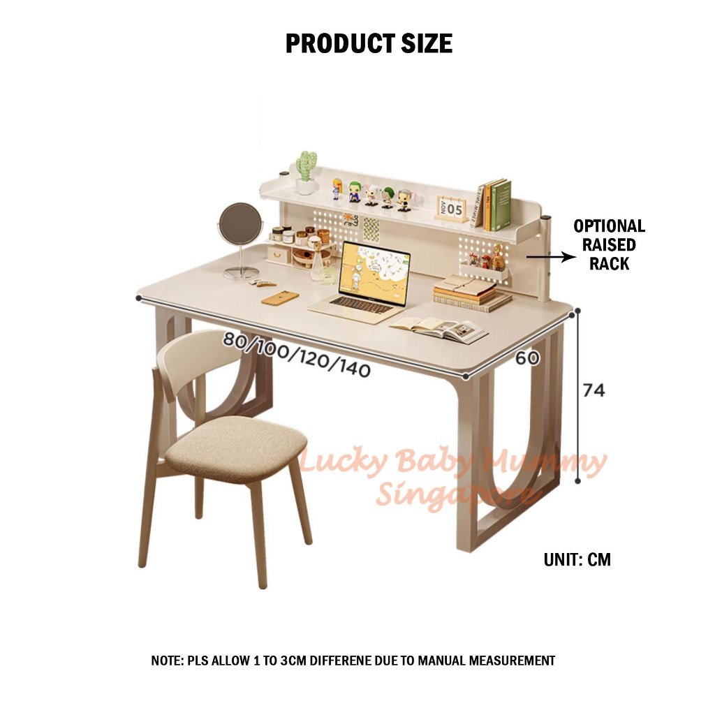 Nordic Minimalist Study Table