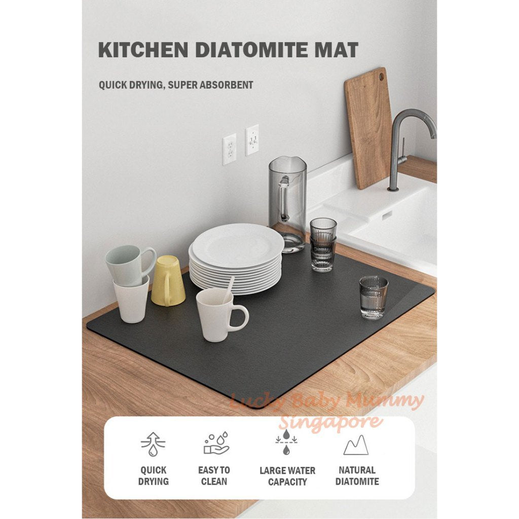 Kitchen Diatomite Countertop Mat