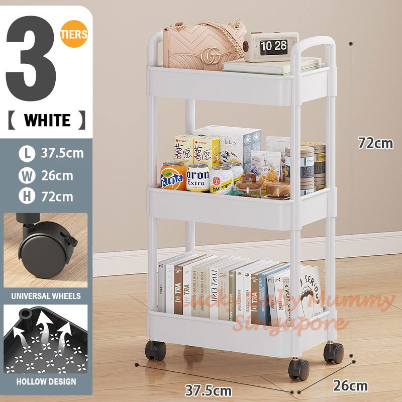 Storage Trolley with Handle