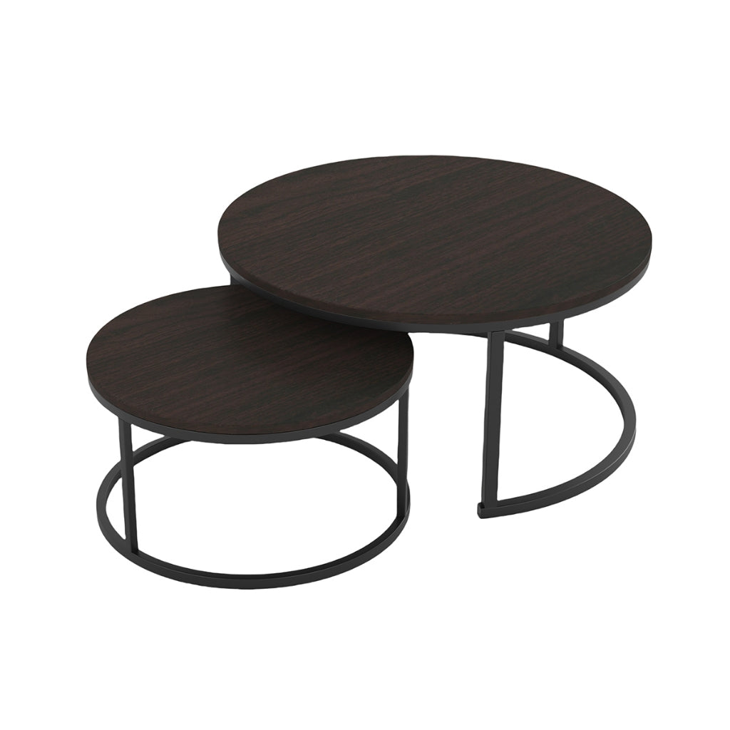 Prime 2 in 1 Round Coffee Table Set