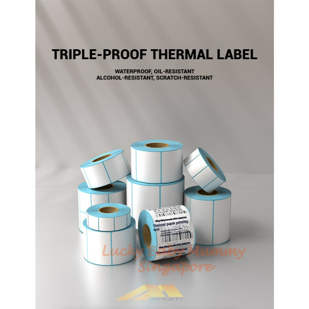 (350pcs/roll) 100x150mm Thermal Label Sticker