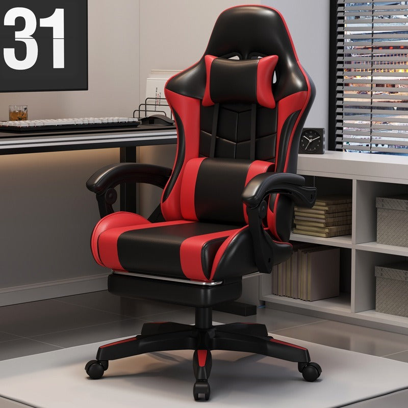 Ergonomic Gaming Chair with Foot Rest