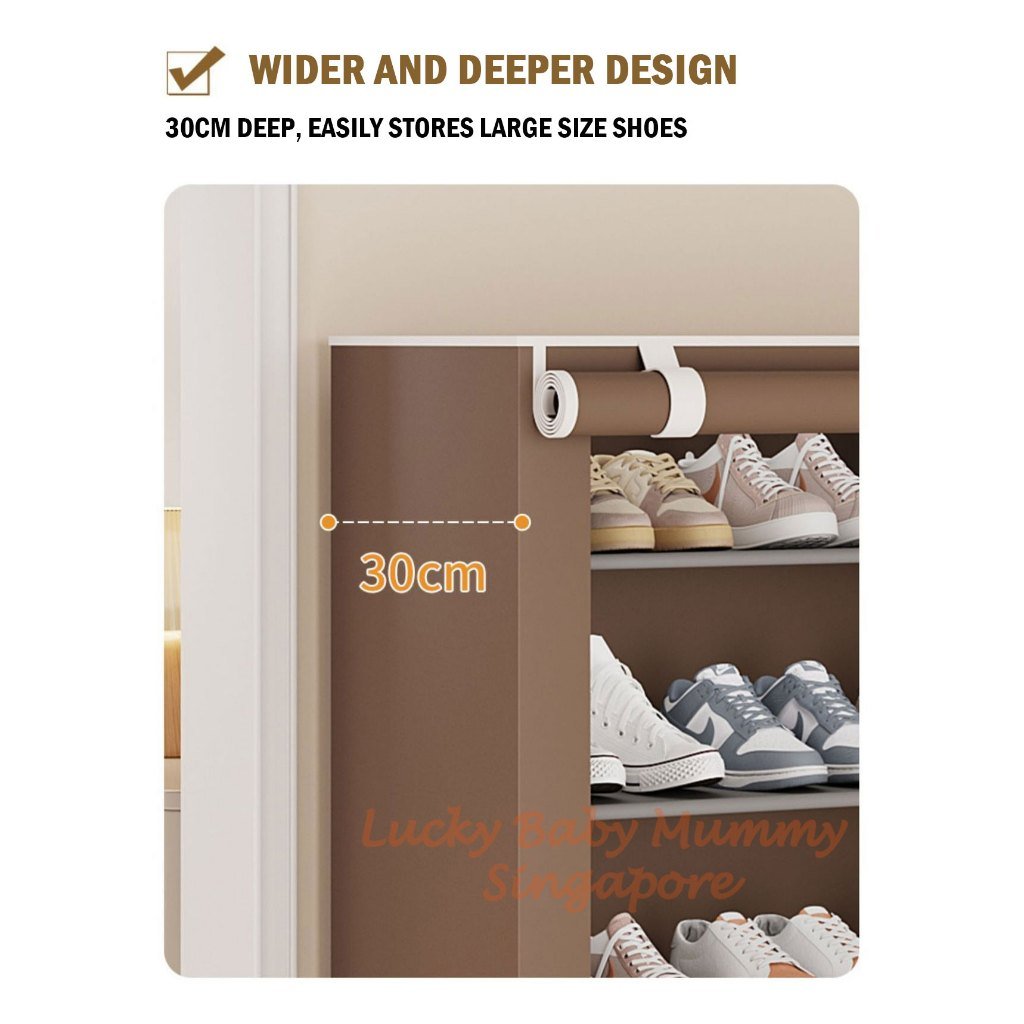 Dust-proof Shoe Rack with Cover