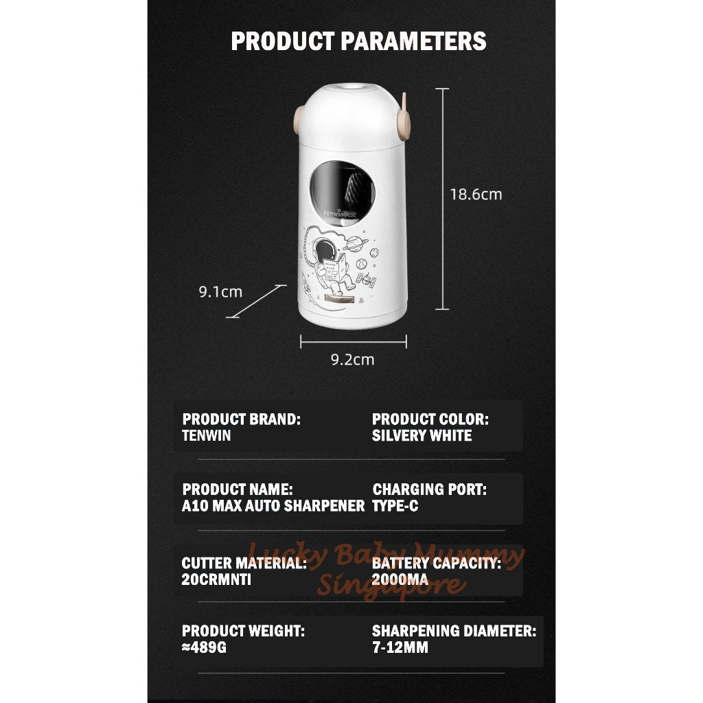 Tenwin Fully Automatic Pencil Sharpener