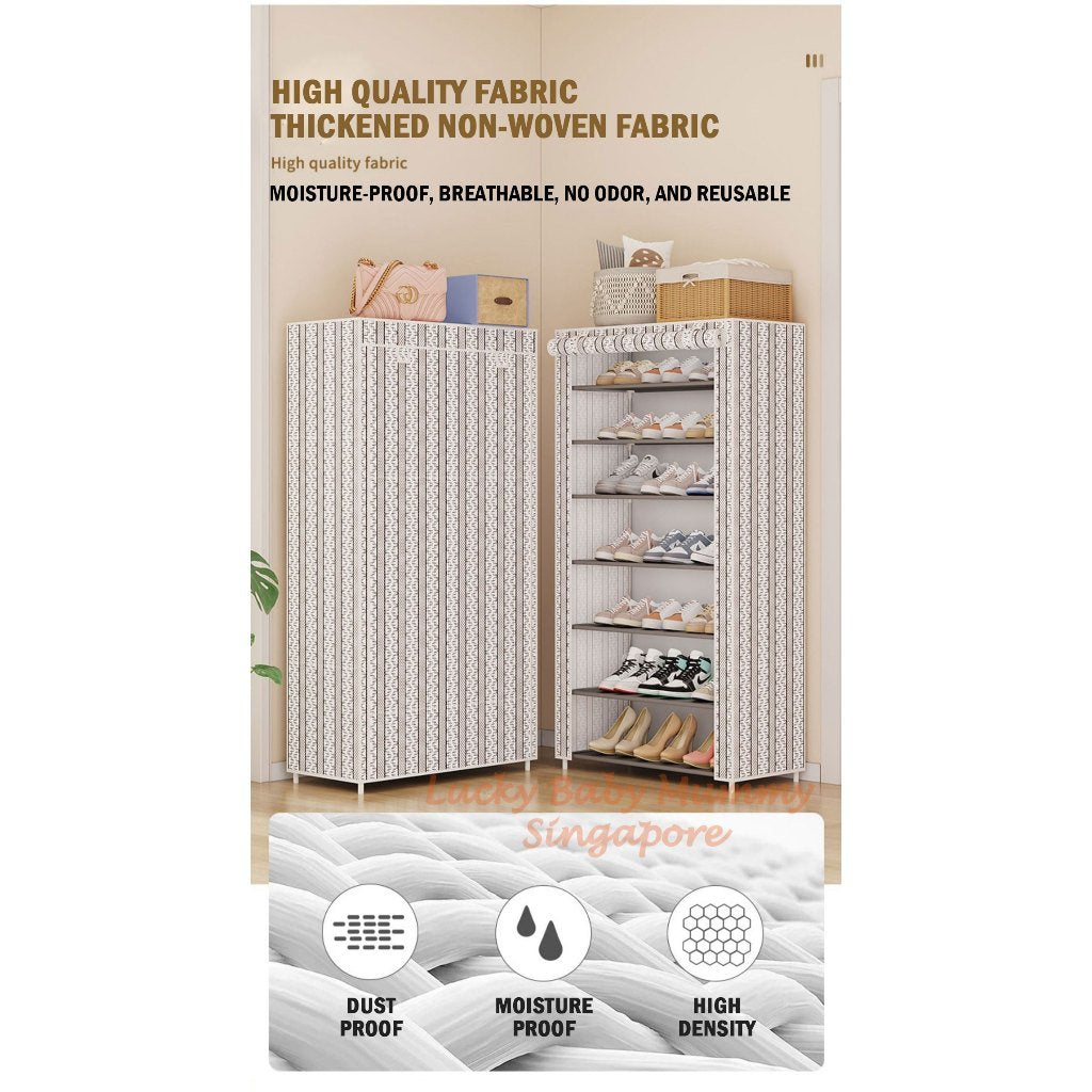 Dust-proof Shoe Rack with Cover