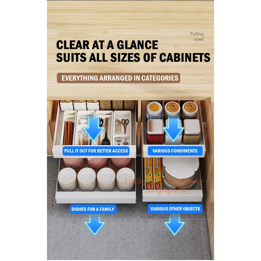 Kitchen Pull Out Cabinet Drawer