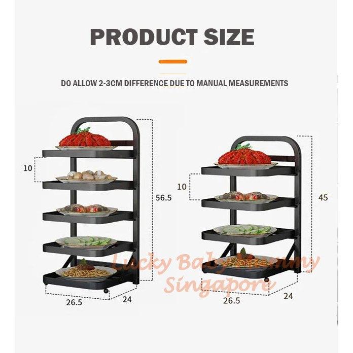 Kitchen Tabletop Side Dish Rack