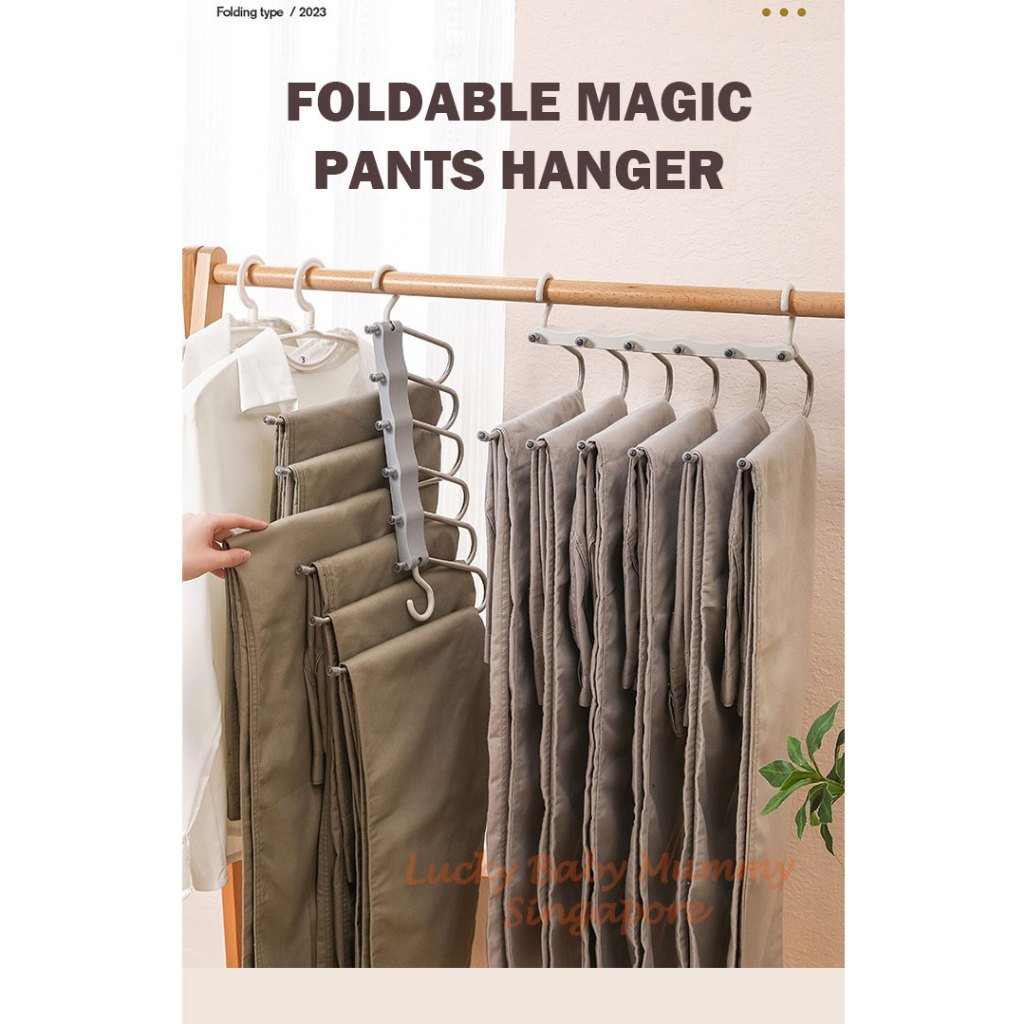 Multi-Layer Folding Pants Hanger