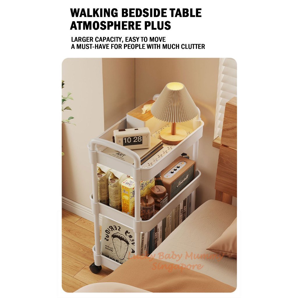 Storage Trolley with Handle