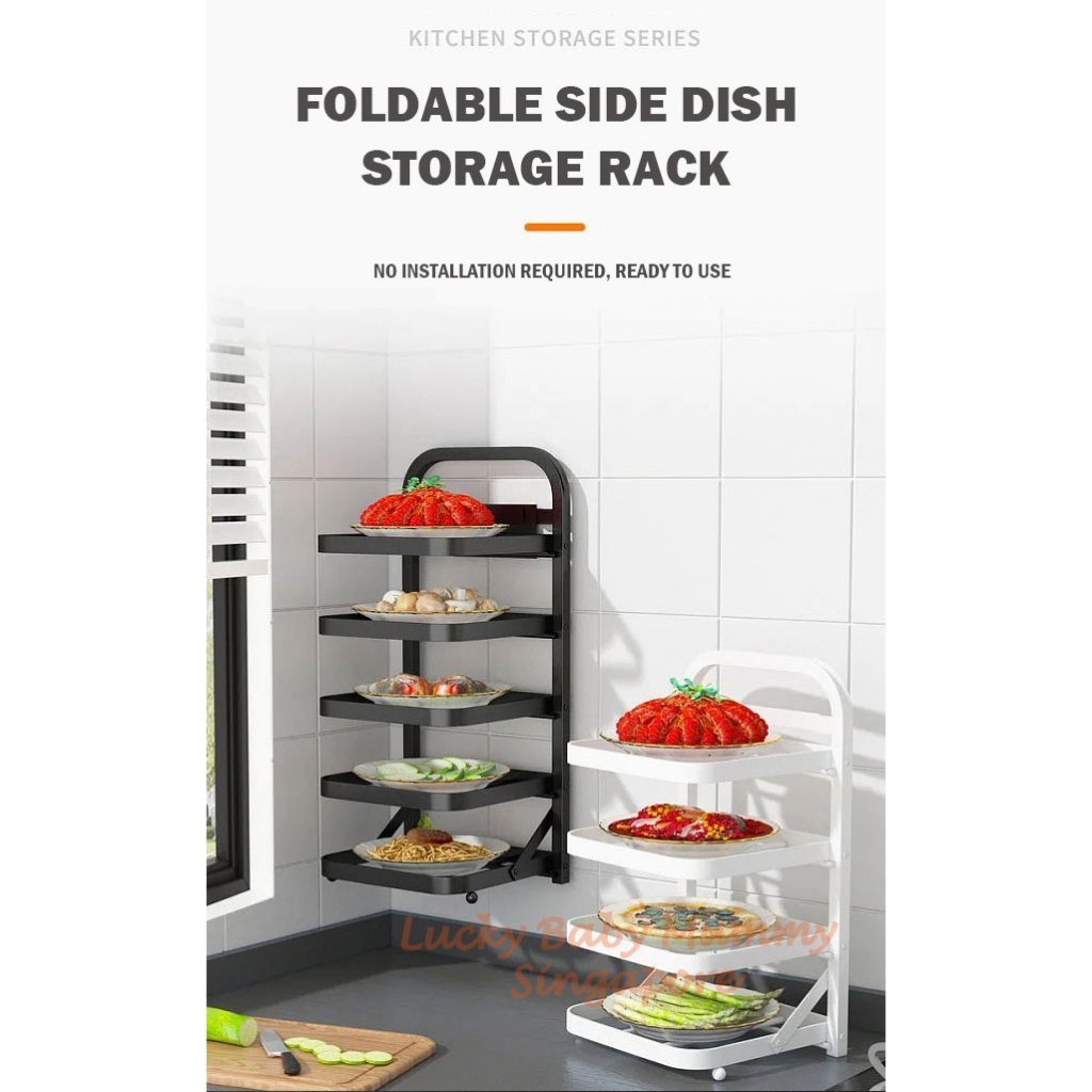 Kitchen Tabletop Side Dish Rack