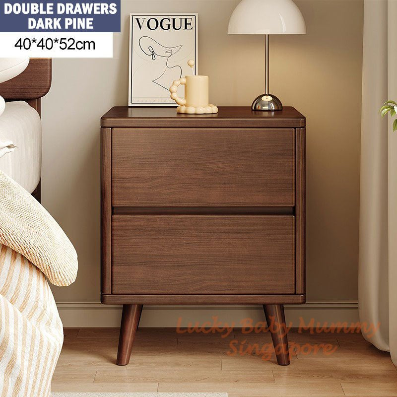 Stylish Multi-Layer Bedside Cabinet with Drawers