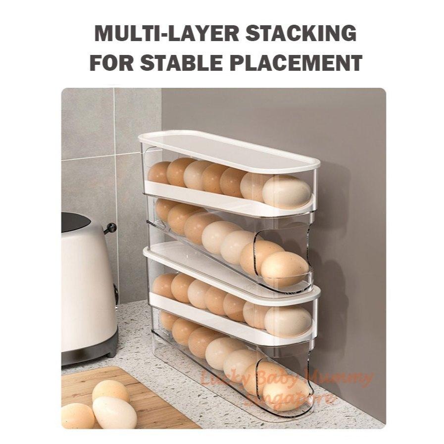 Rolling Automatic Double Layer Egg Dispenser