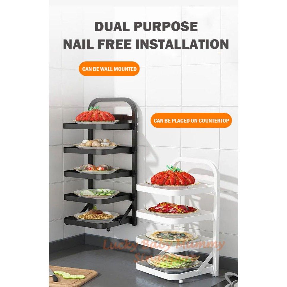 Kitchen Tabletop Side Dish Rack