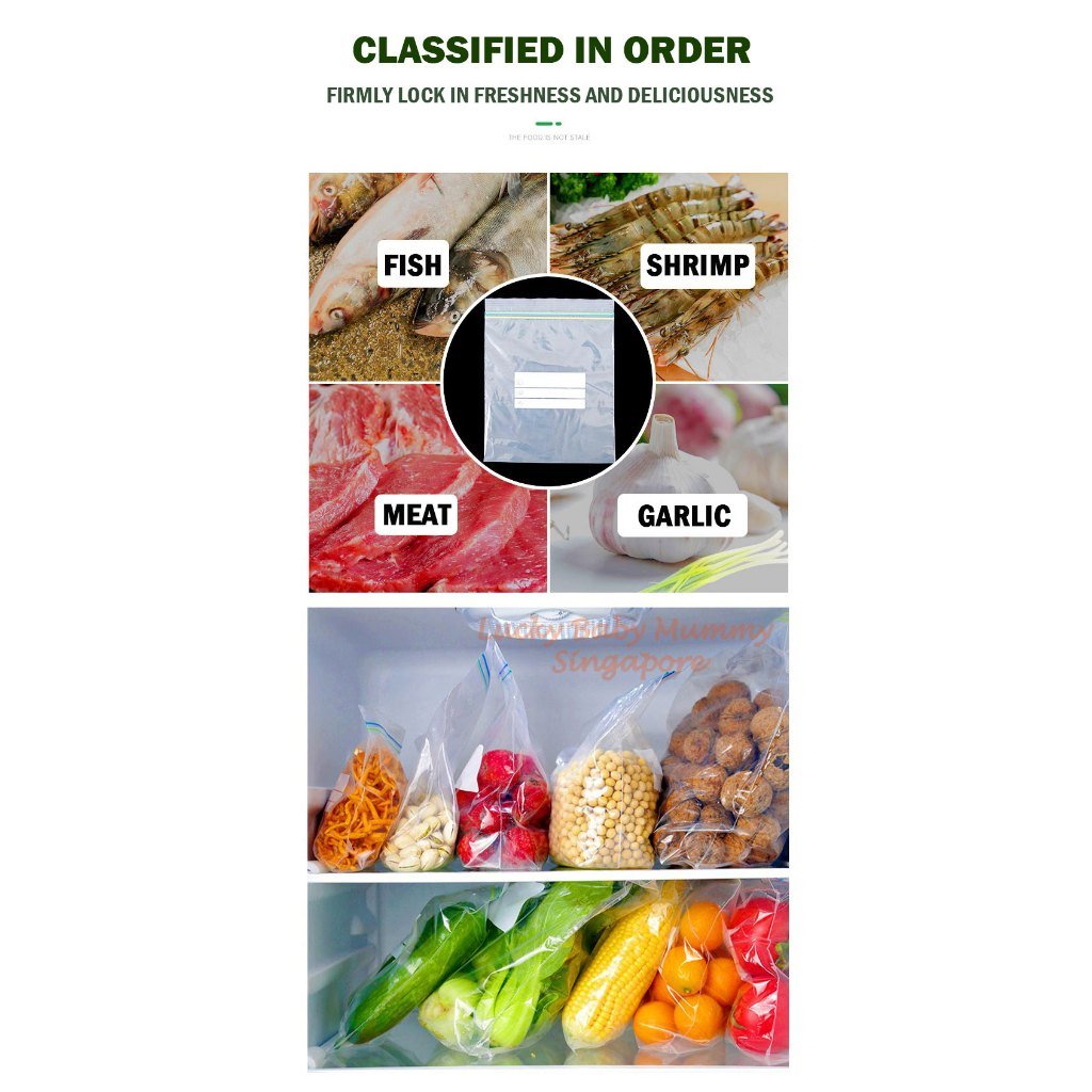 Food Storage Zipper Bag