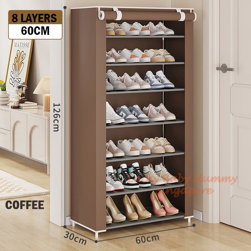 Dust-proof Shoe Rack with Cover
